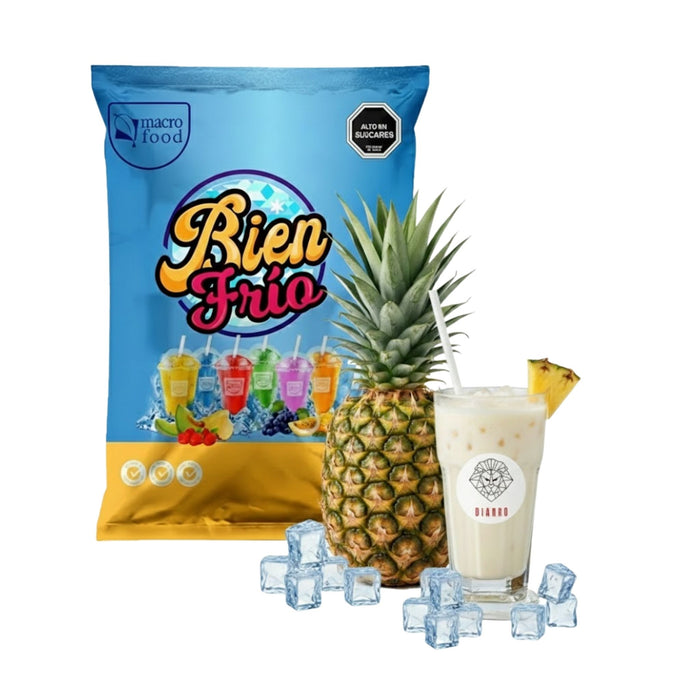Preparado para Granizadora Piña Colada 1 kg | 11 Litros de Rendimiento