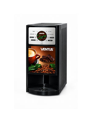 Máquina de Café Automática Ventus Gaia-4S – 4 Bebidas 1800W 30x46x67cm