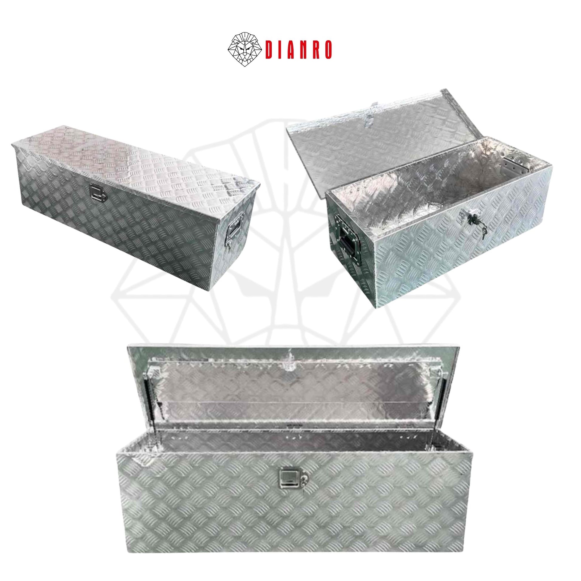 Baúl de aluminio para pick-up y hogar | 76.5 cm