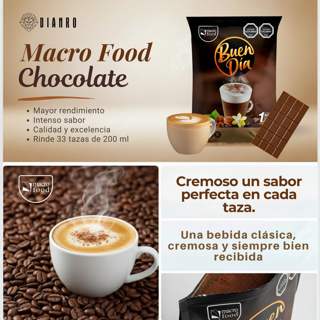 Chocolate Macrofood 1 kg