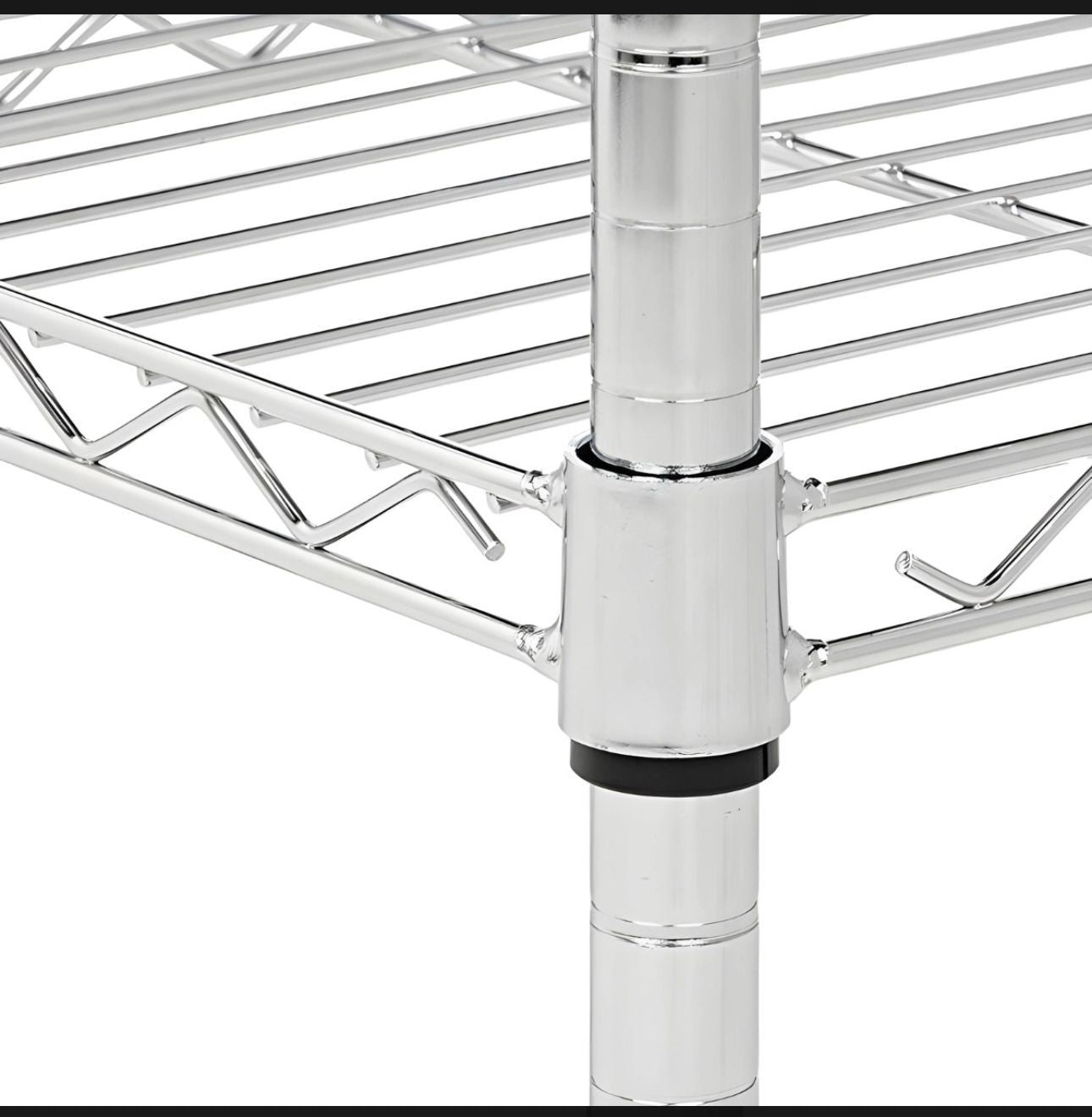 Estante Cromado 180x120x45 cm Detalle Estructura fácil de armar
