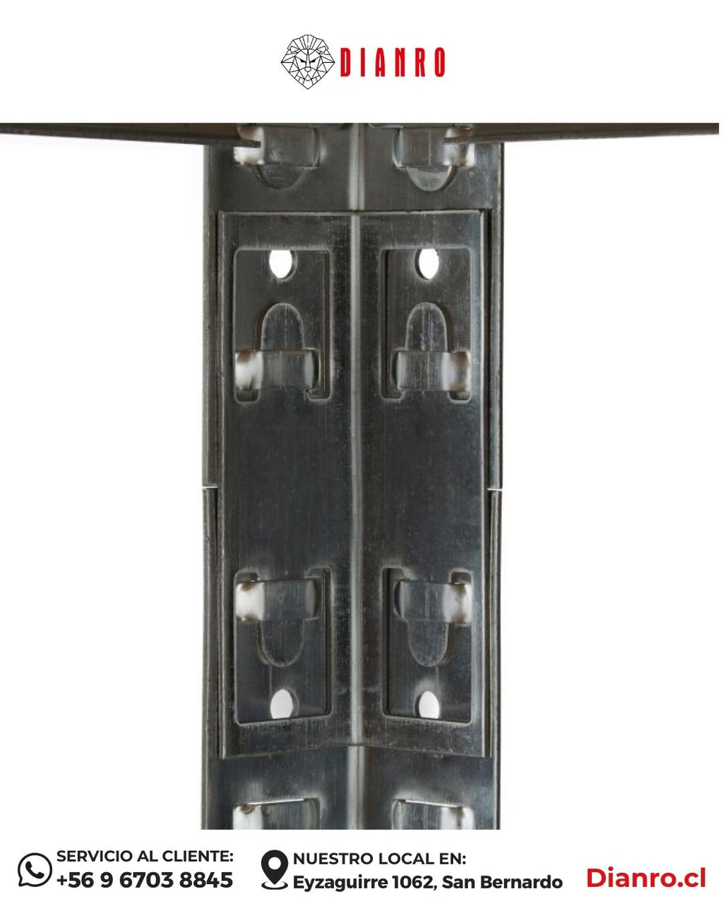 Estante Mesón 180x60x100 cm