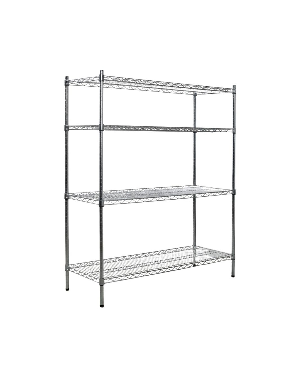 Estante Cromado 180x120x45 cm Vista Frontal | Importadora Romax Chile
