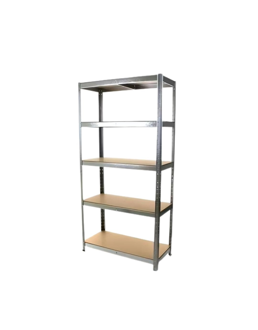 Estante Metálico Acero 180x90x45 cm | 5 Niveles MDF | Romax Chile