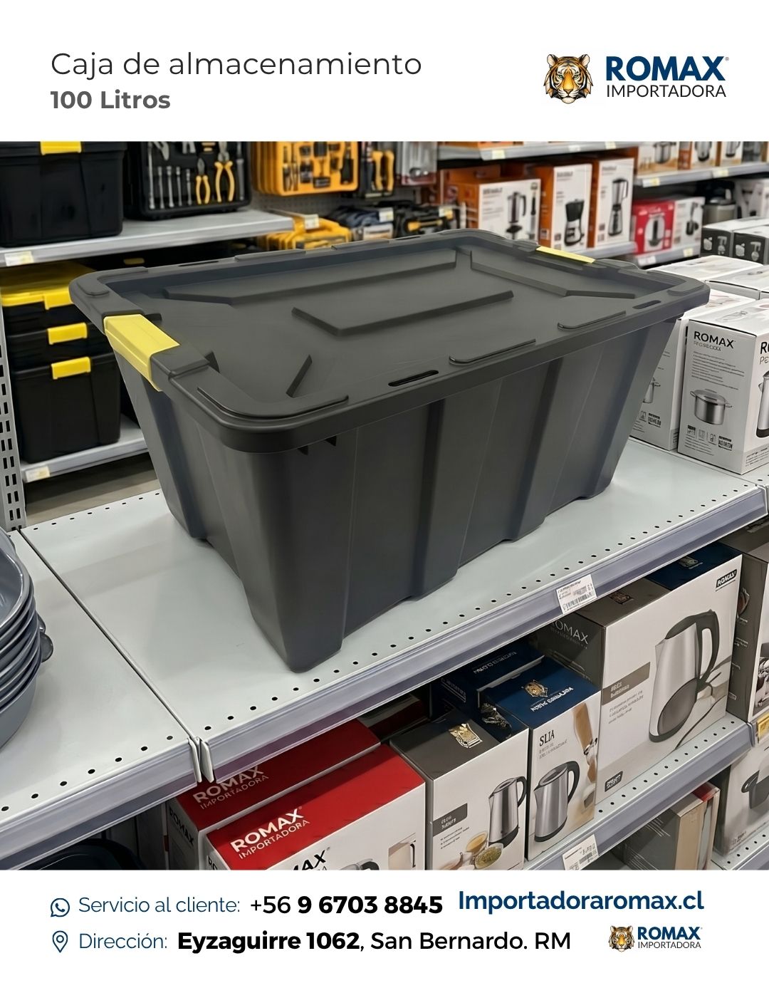 Caja de Almacenamiento 100 Litros