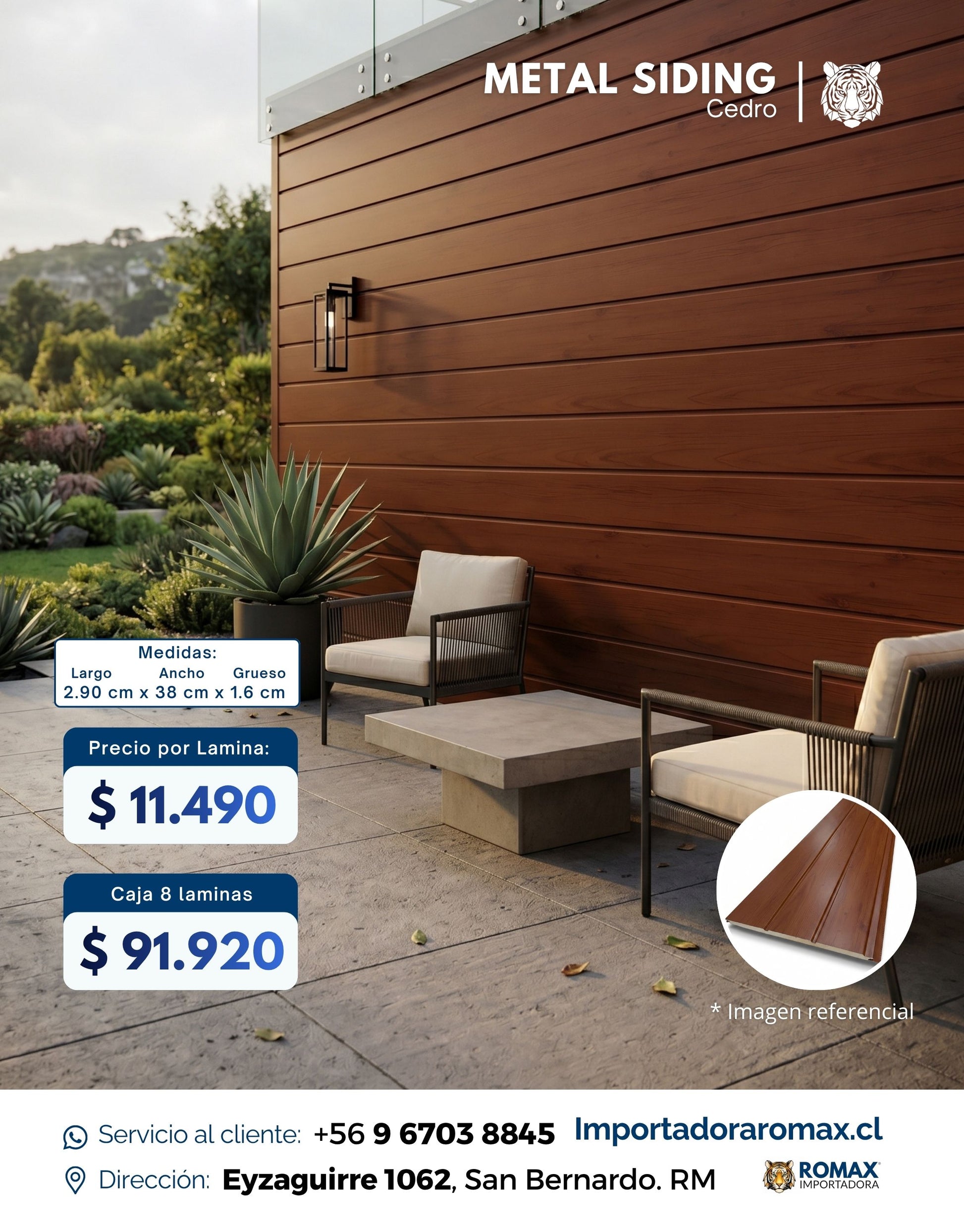Metal Siding Cedro