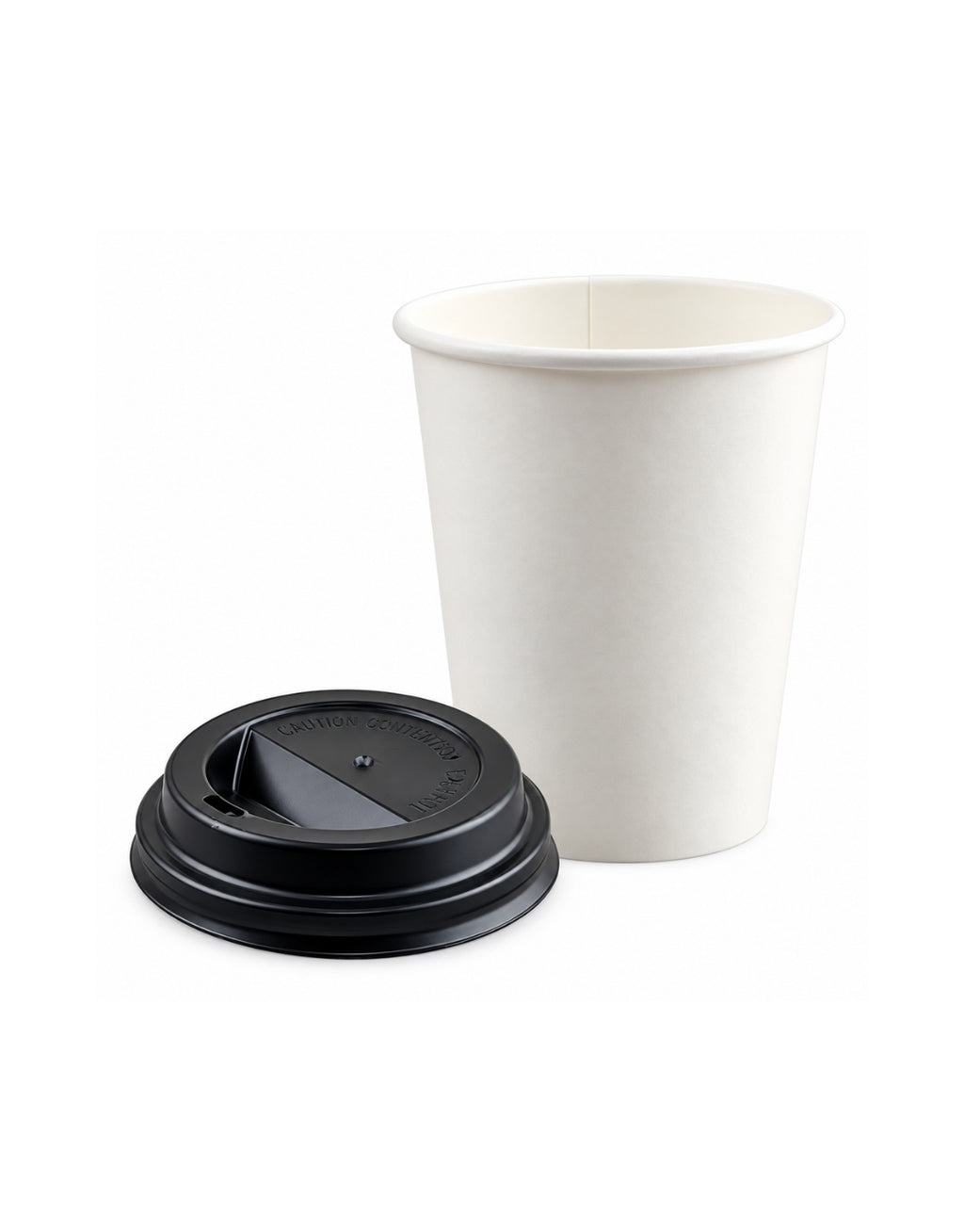 Pack Vaso de Polipapel + Tapa 12 oz | 50 Unidades
