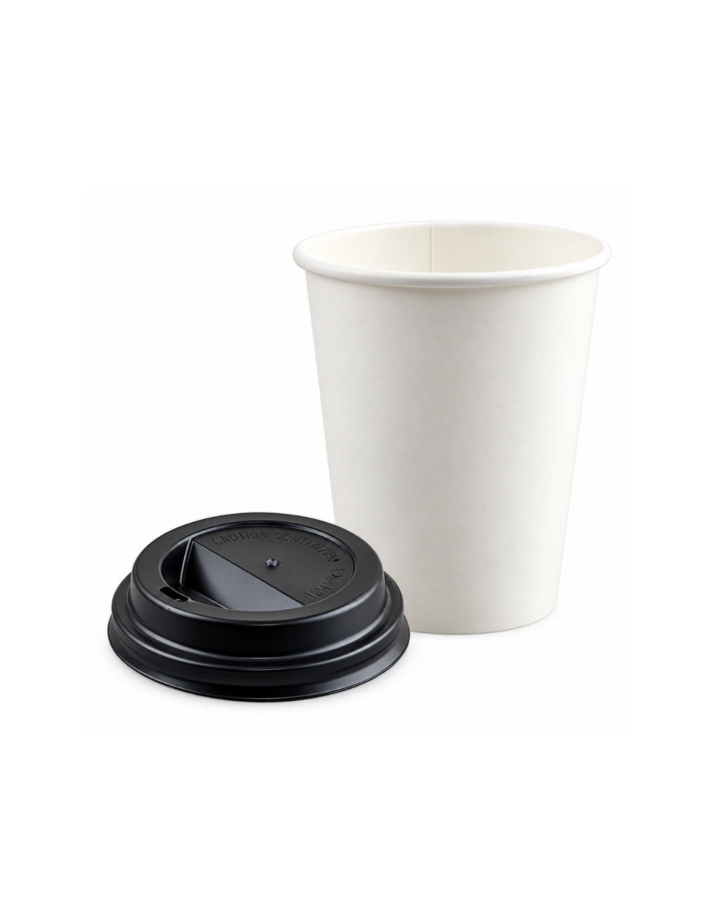 Pack Vaso de Polipapel + Tapa 8 oz | 50 Unidades