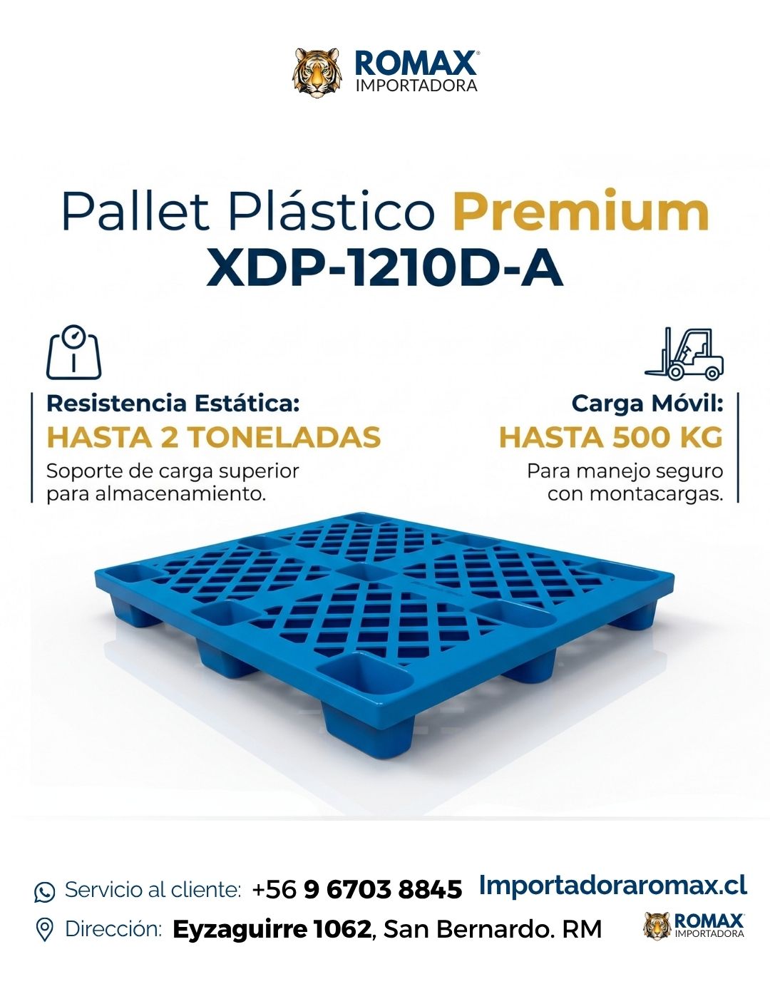 Palet Plástico Premium