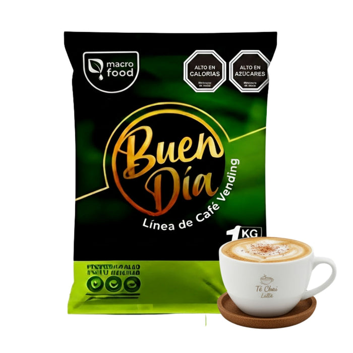 Té Chai Latte Buen Día 1 kg | Para Máquinas Vending y en Casa