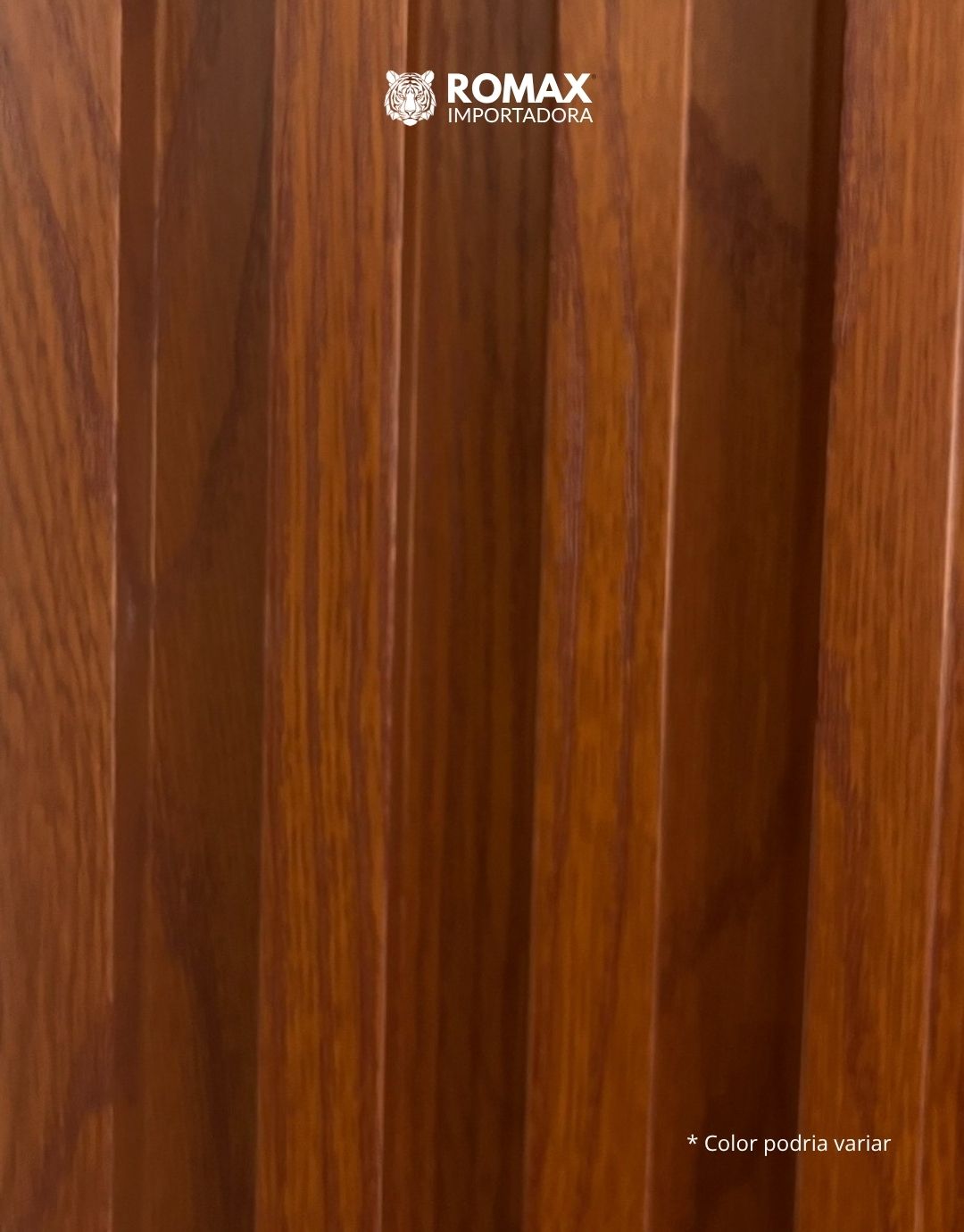 Panel decorativo de pared PVC | Color Café Claro