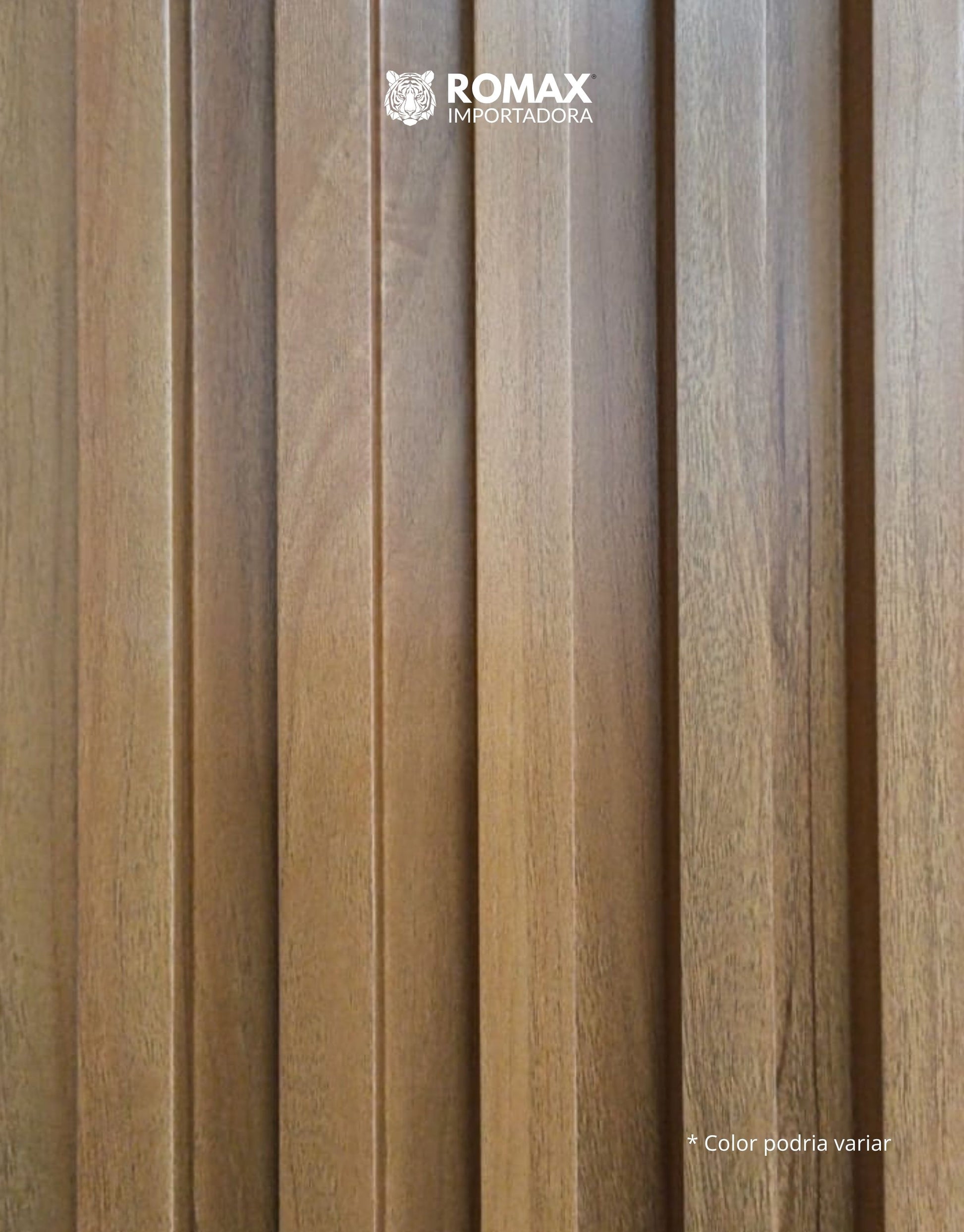 Panel decorativo de pared Color Canela