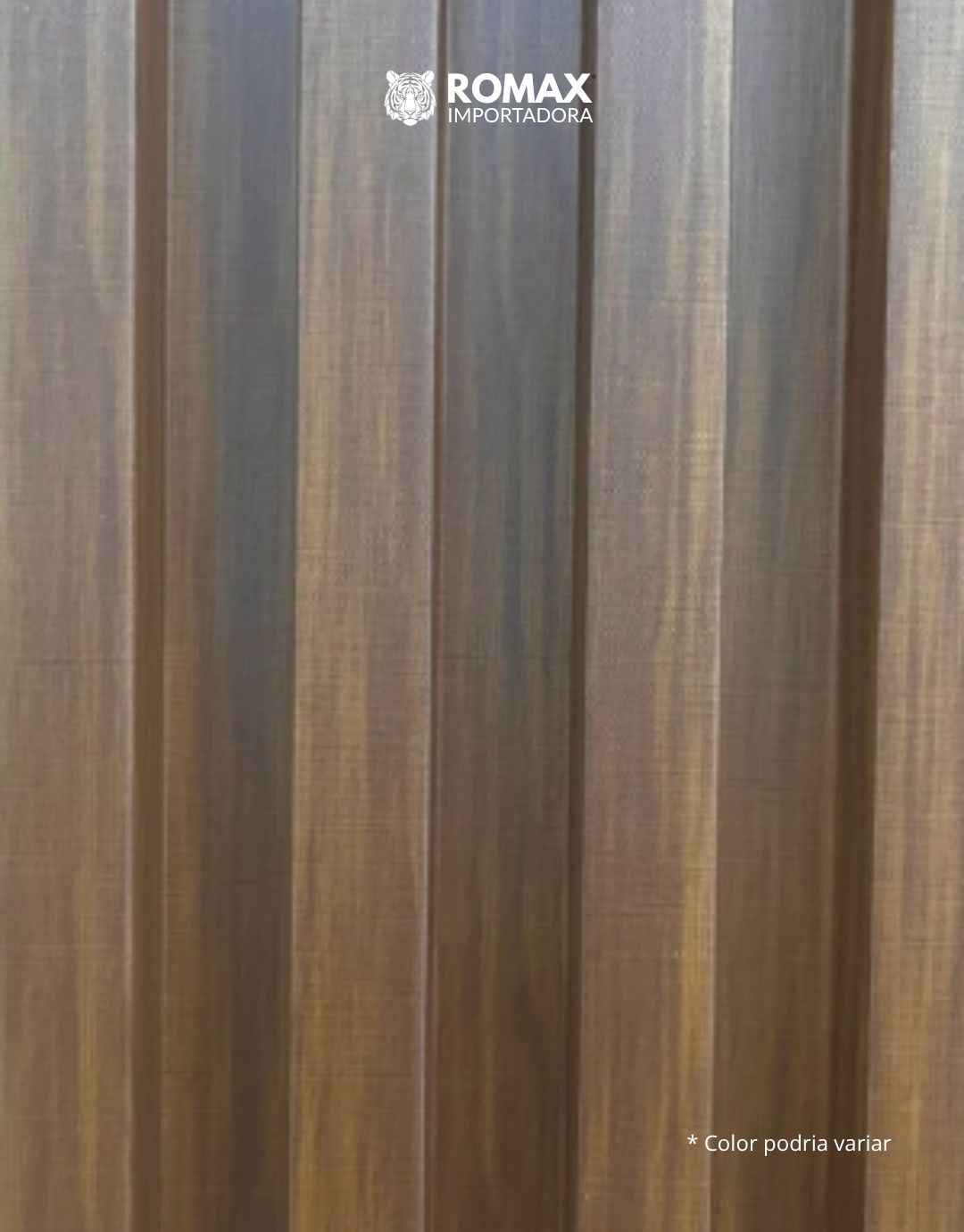 Panel decorativo de pared PVC | Color Caramelo