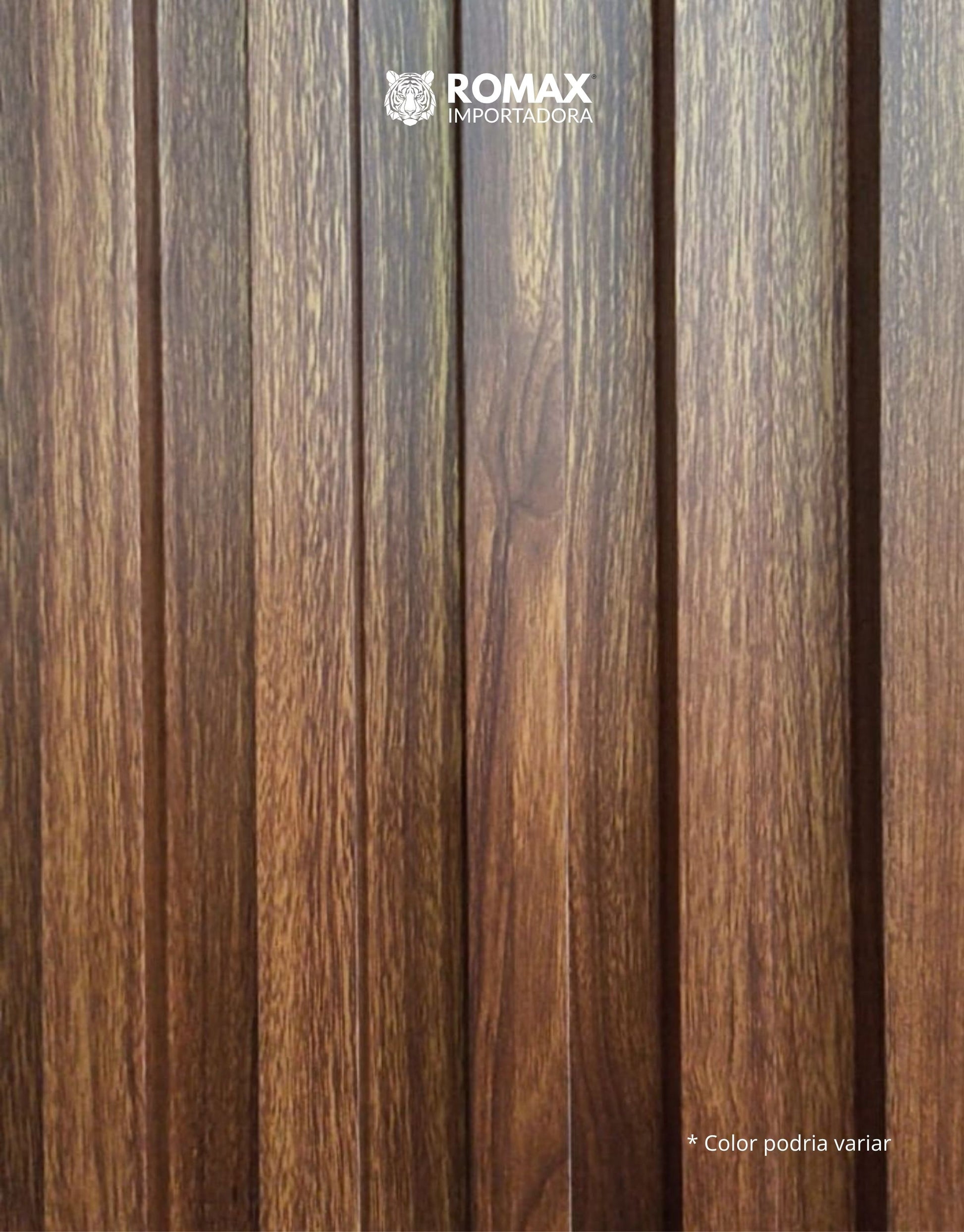 Panel decorativo de pared Color Cerezo Claro