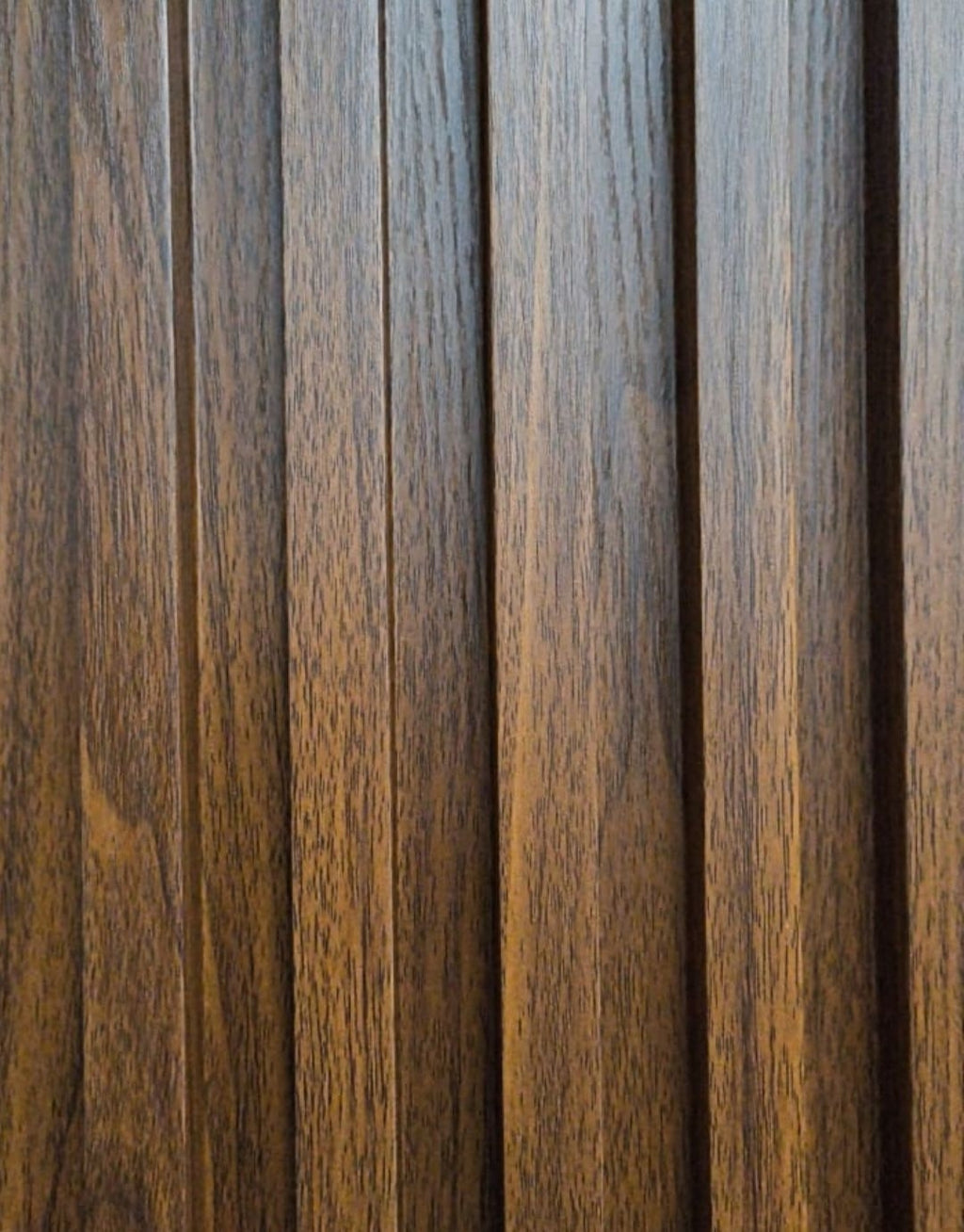 Panel Decorativo PVC Cerezo Oscuro | Revestimiento Muro Interior 240×20 cm | Sin Obra