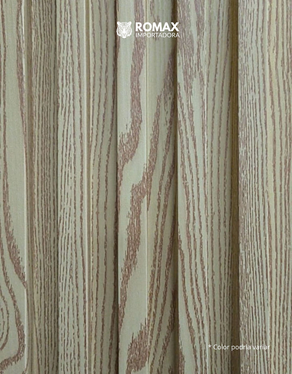 Panel decorativo de pared Color Pino