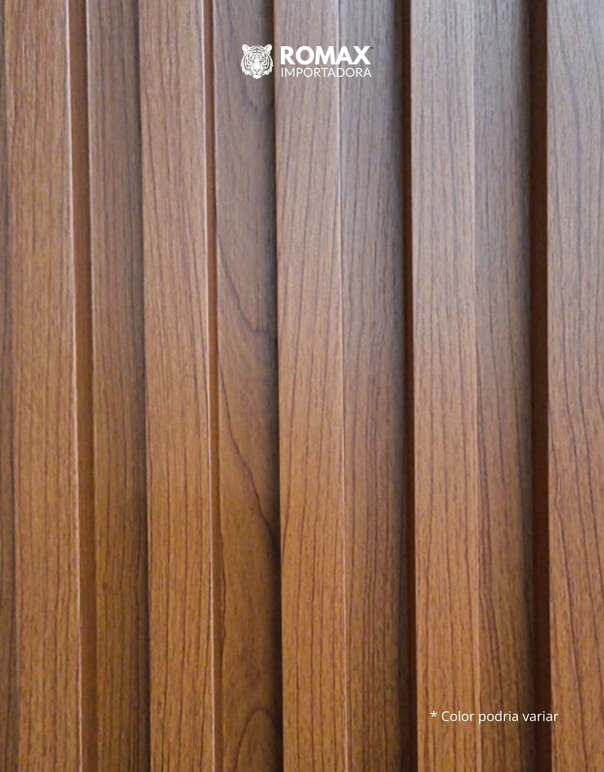 Panel decorativo de pared Color Roble