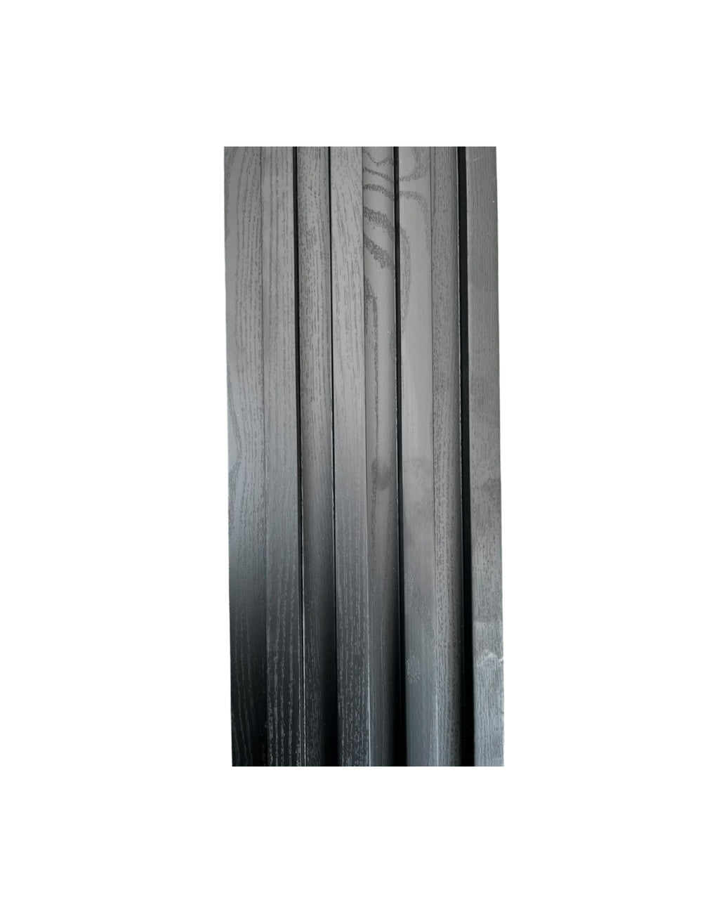 Wall Panel Negro 16 x 240 cm - vista frontal | Importadora ROMAX