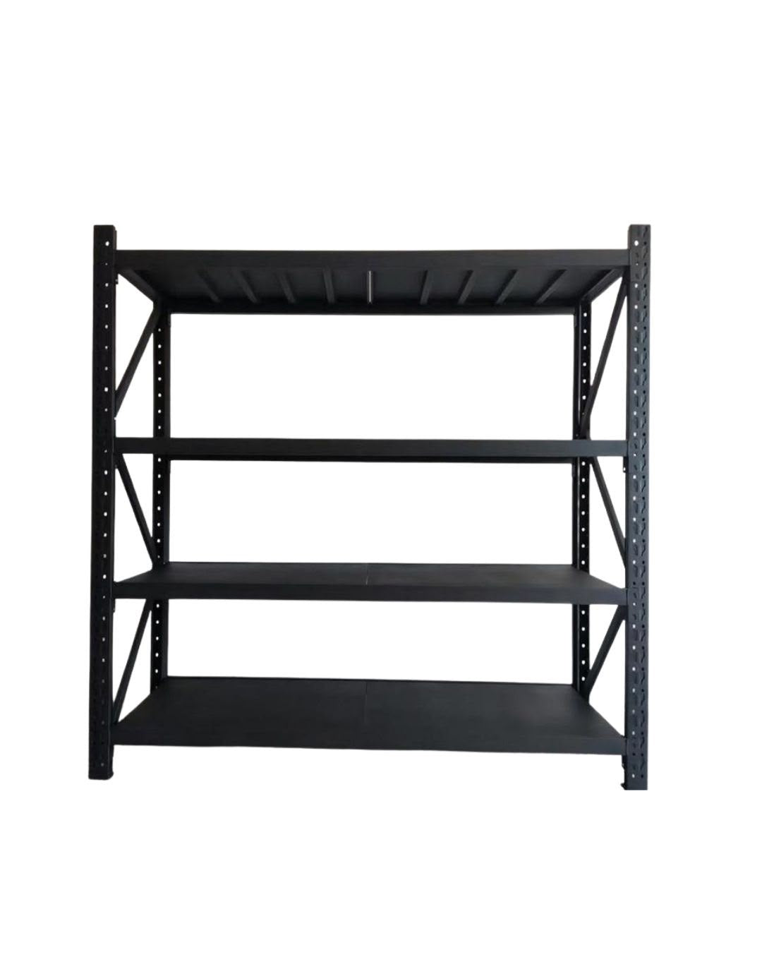 Estante Rack Industrial Metálico 200 x 150 x 50 cm (400 kg) | Negro